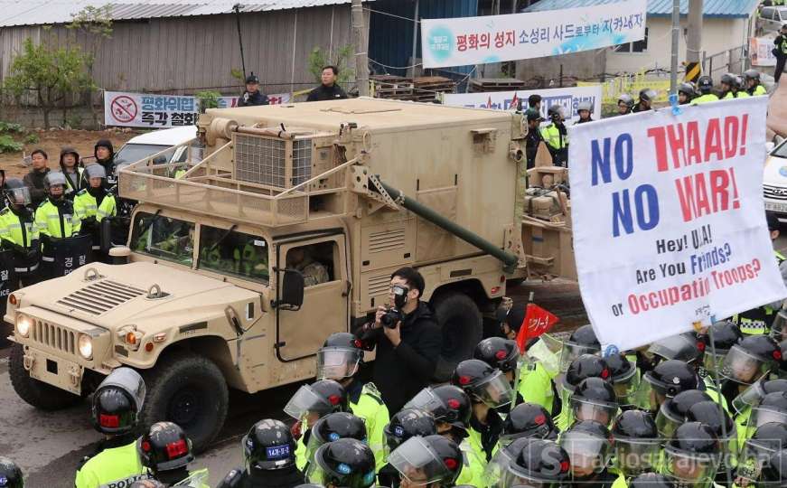Južna Koreja: Stigli prvi dijelovi američkog proturaketnog štita THAAD