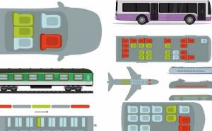 Koja su najsigurnija sjedišta u autu, vozu, autobusu, avionu