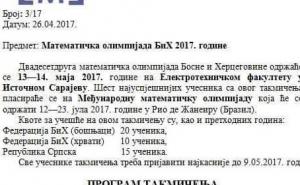 Matematičari šokirani pozivom, iz RS-a obećali da će ga promijeniti