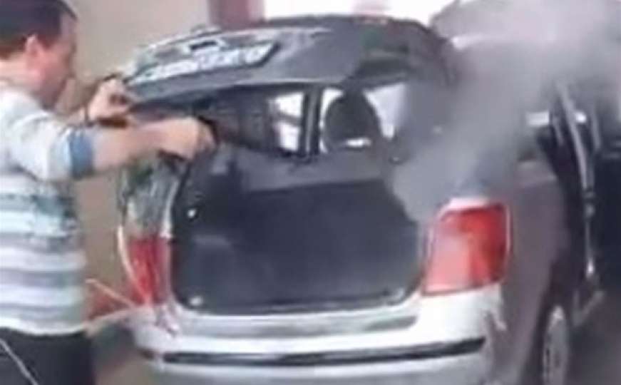 Novosađanin "dubinski" oprao automobil pa postao hit u regiji 