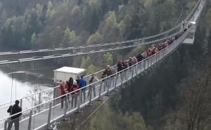 U Njemačkoj otvoren najveći pješački viseći most na svijetu