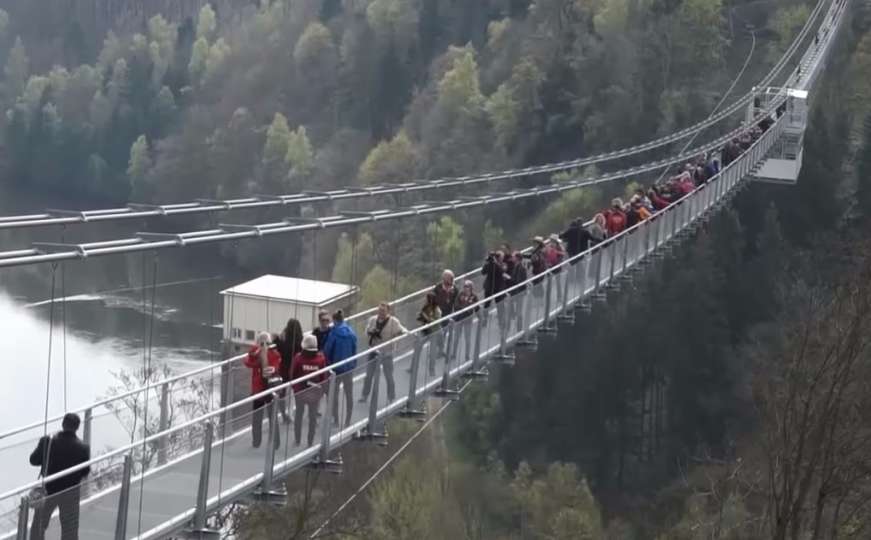 U Njemačkoj otvoren najveći pješački viseći most na svijetu