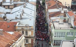 Marš povodom Dana pobjede pod sloganom "I ja sam antifašista!" 