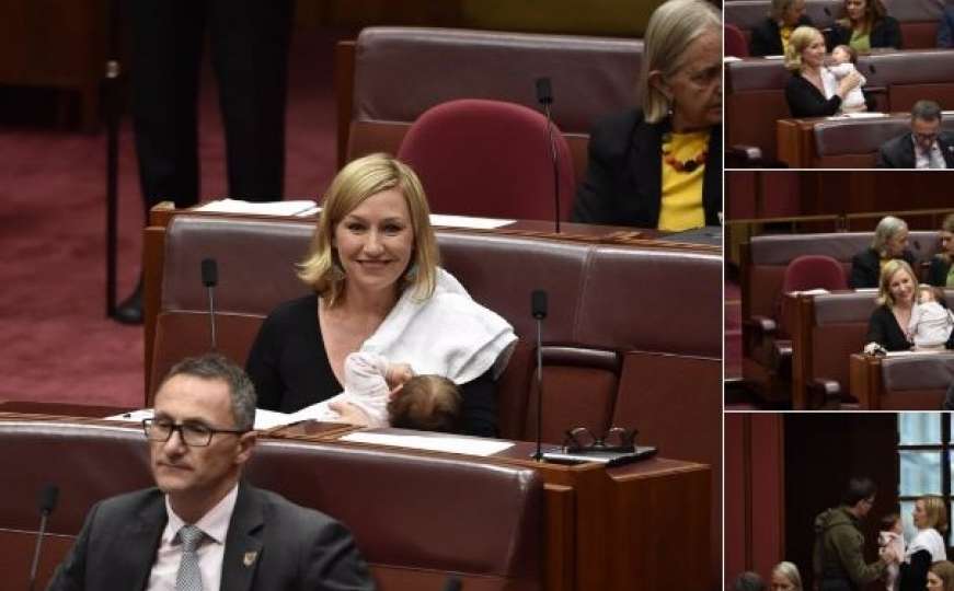 Političarka dojila u parlamentu