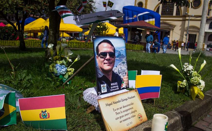 Fudbaleri Chapecoensea posjetili mjesto pogibije suigrača u Kolumbiji