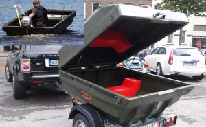 Dva u jedan: Ribarski čamac i prikolica za teret