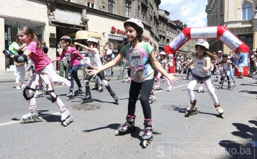 Masovna porodična zabava: Sarajevska rolerijada okupila stotine mališana