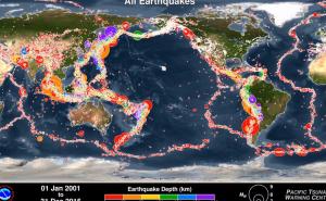 Interaktivna mapa zemljotresa u posljednjih 15 godina