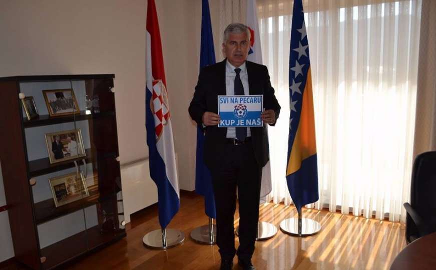 Široki Brijeg na nogama: I Dragan Čović poželio pobjedu protiv Sarajeva