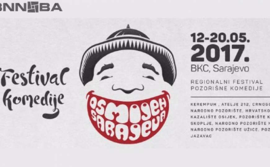 Zatvoren Festival pozorišne komedije "Osmijeh Sarajeva"