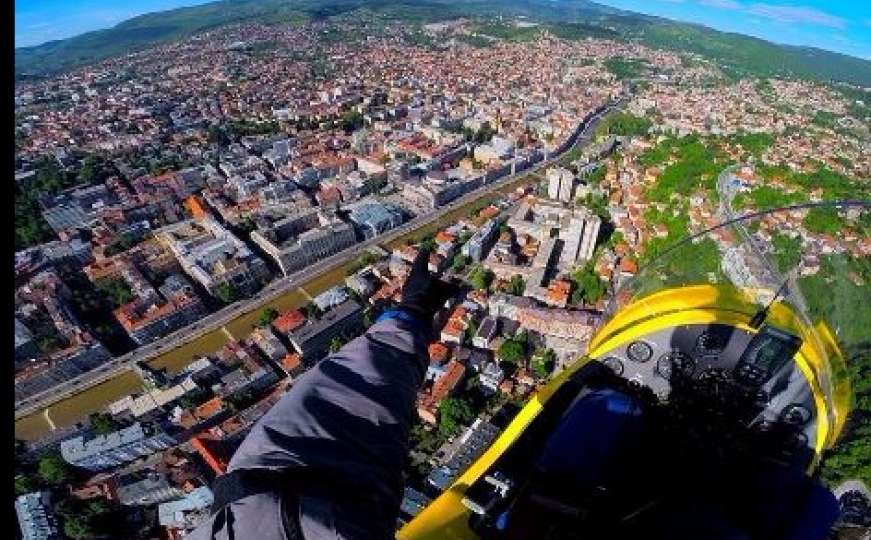 Feđa Štukan snimio fascinantne snimke leteći iznad Sarajeva 