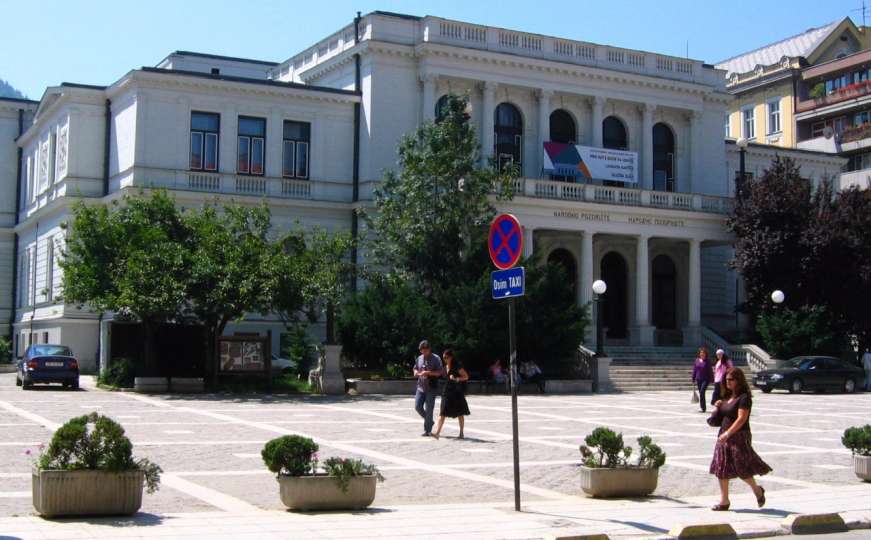 Obnavlja se Trg "Susan Sontag" ispred Narodnog pozorišta Sarajevo