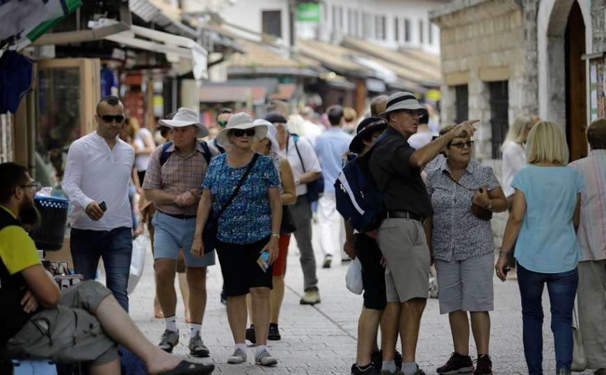 BiH u aprilu posjetilo više od 110.000 turista, najviše iz Turske