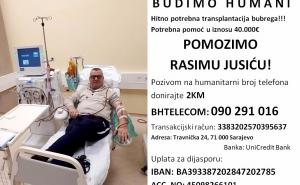 Rasimu Jusiću potreban je novac za transplantaciju bubrega