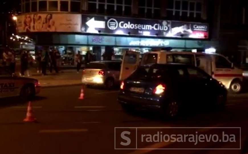 Teška saobraćajna nesreća u centru Sarajeva: Tri osobe povrijeđene