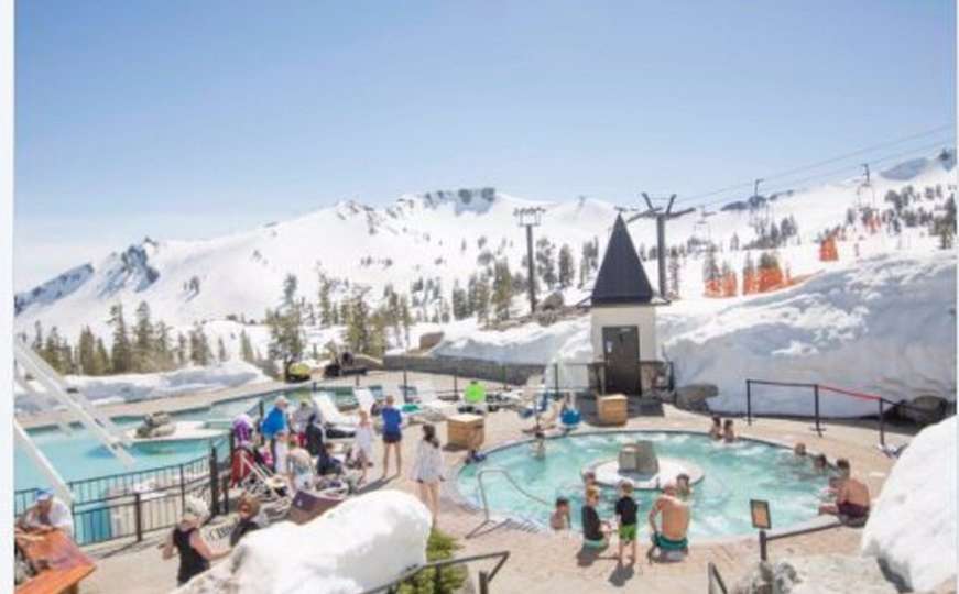 California: Snijeg zameo Sierra Nevadu, mještani izvadili skije