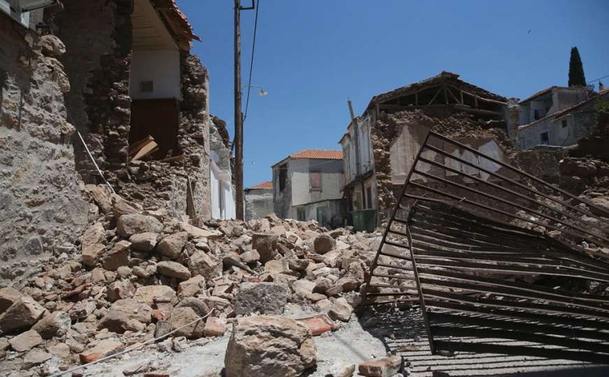 Grčke vlasti proglasile vanredno stanje na Lesbosu nakon zemljotresa