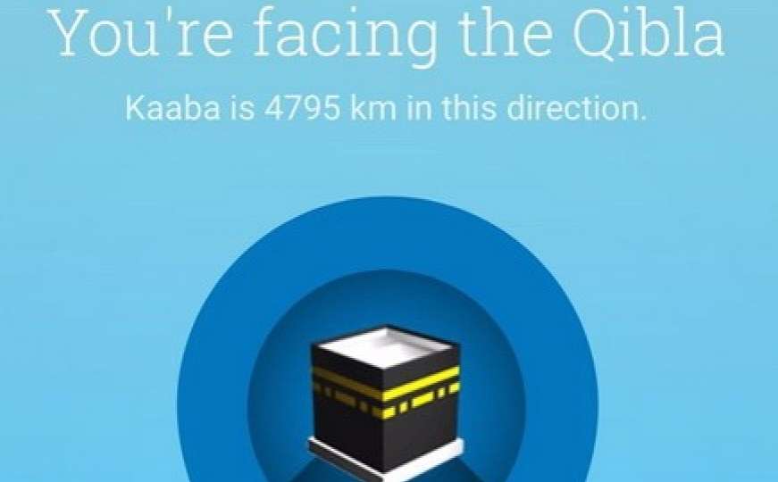 Qibla Finder olakšava vjernicima da pronađu smjer Kabe