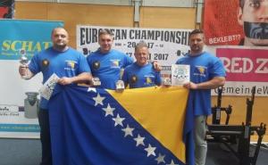 Šehoviću tri, Muhiću dva zlata na EP u powerliftingu i bench pressu