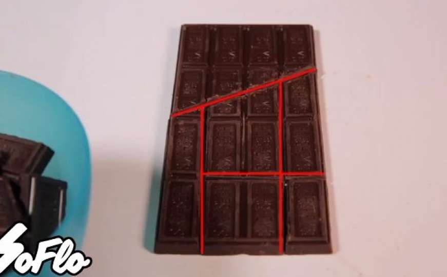 Trik uz pomoću kojeg ćete uvijek imati višak čokolade