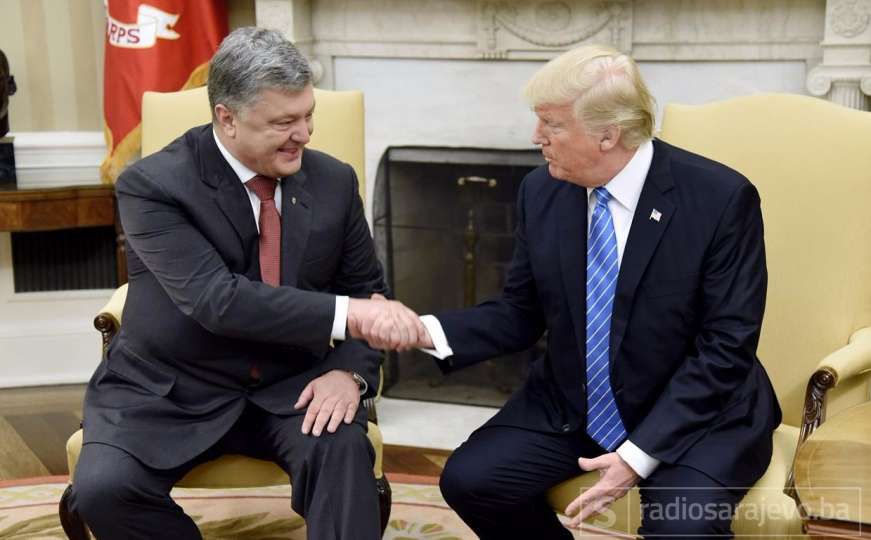 Trump se sastao sa Porošenkom: Mirno riješiti sukob u istočnoj Ukrajini