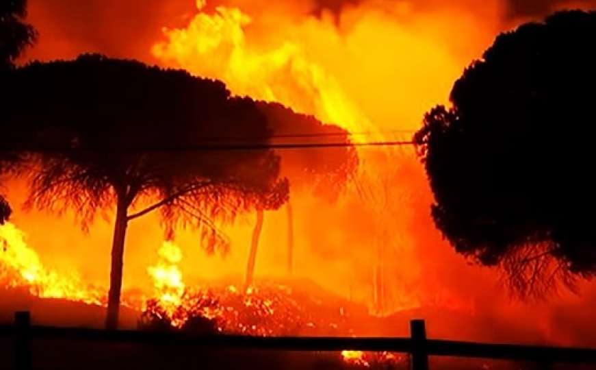 Požar zahvatio park prirode, evakuirano više od 1.800 ljudi i životinja