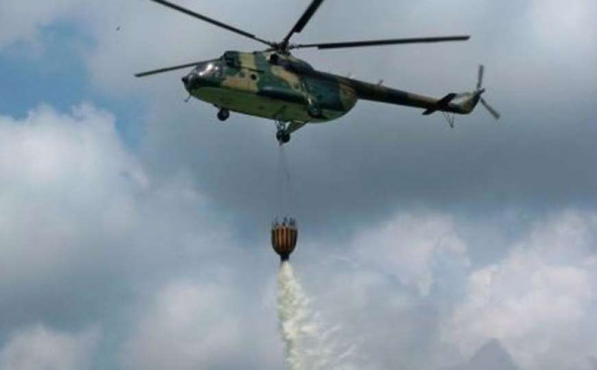 Helikopter Oružanih snaga gasit će požar na Čvrsnici