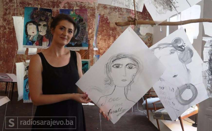Alisa Teletović, slikarica čiji likovi traže ljubav 