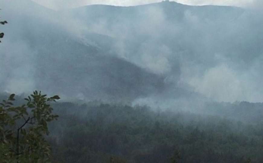 Već sedmi dan požari plamte na području Trebinja