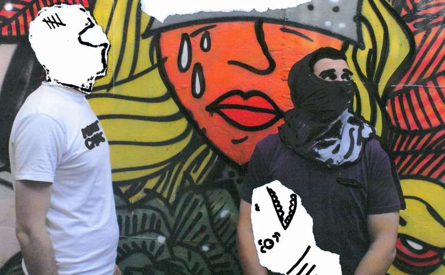 Sarajevski dvojac skreće pažnju s vandalizma na pravu uličnu umjetnost