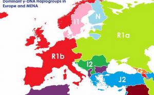 Kako bi izgledala Europa da se granice temelje na DNK