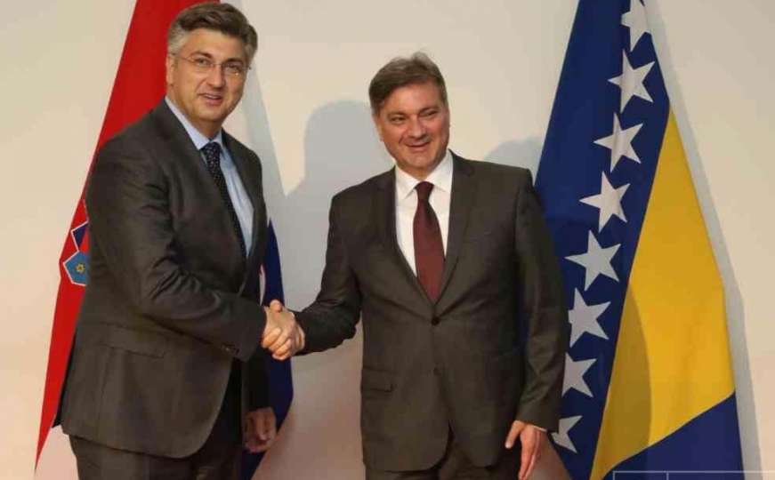 Plenković, nakon sastanka sa Zvizdićem: Podrška BiH ka EU