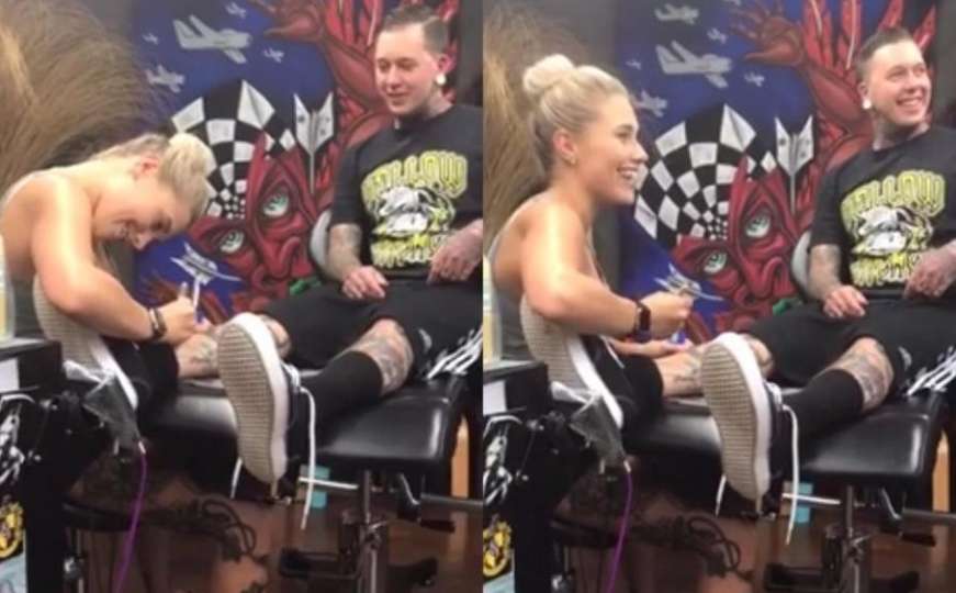 Tattoo umjetnik zaprosio djevojku na neobičan način