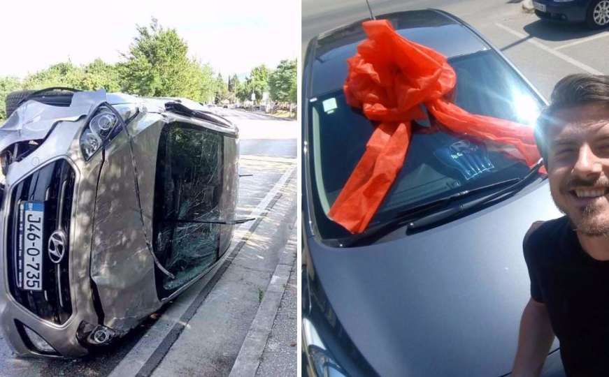 Kupili kolegi novi automobil nakon što je u saobraćajnoj nesreći ostao bez svog