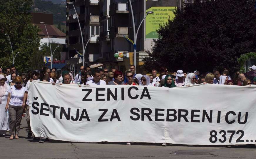 Šetnja u znak sjećanja na žrtve genocida u Srebrenici