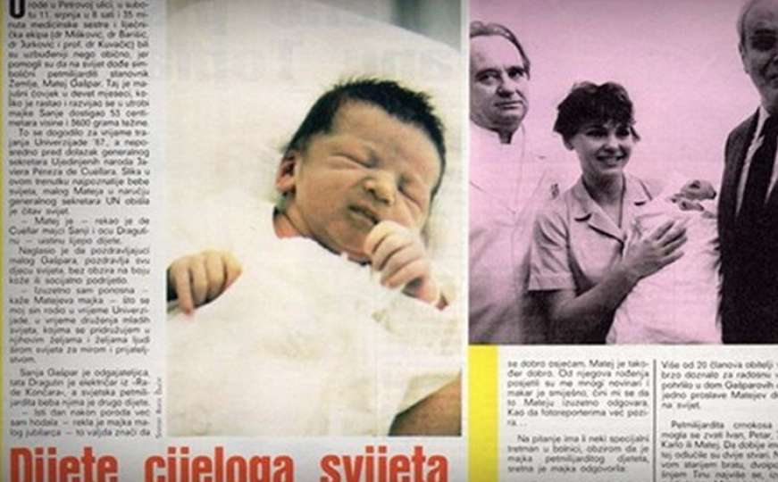 Bilo jednom u Jugoslaviji: Prije 30 godina se rodila beba o kojoj je pričao svijet