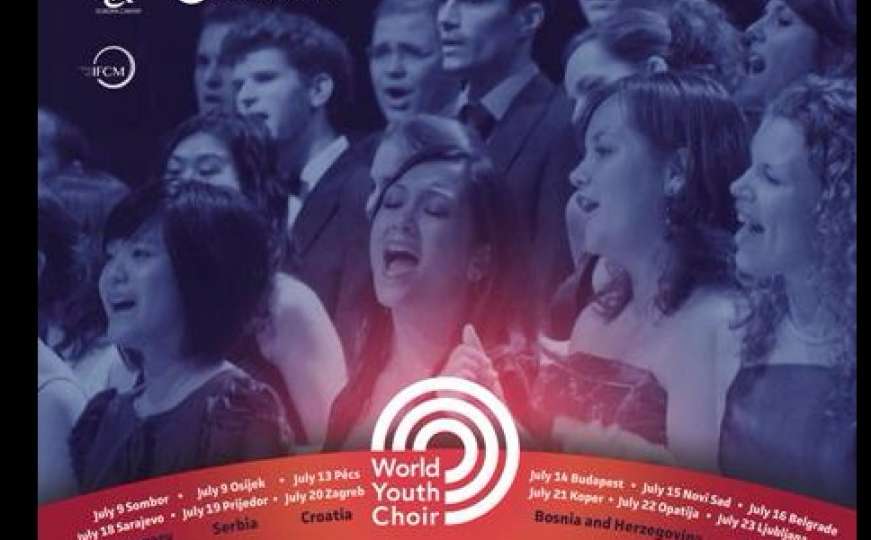 Svi ste pozvani na koncert "World Youth Choir" u Sarajevu
