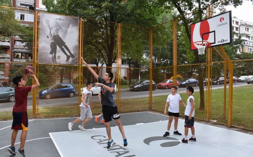 Otvoreno obnovljeno košarkaško igralište na Ciglanama