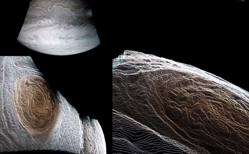 Jupiter kao na dlanu: Juno je poslao najbolje fotografije ikad
