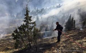Ljubinje: Vatrena stihija prijeti da se proširi ka teritoriji grada Trebinja
