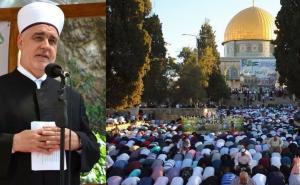 Reis Kavazović o Jerusalemu: Muslimani se neće pomiriti s preotimanjem Al-Akse