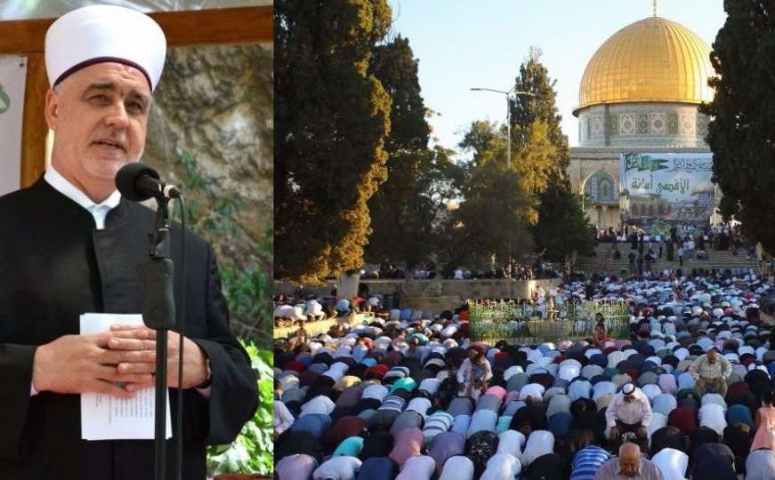 Reis Kavazović o Jerusalemu: Muslimani se neće pomiriti s preotimanjem Al-Akse