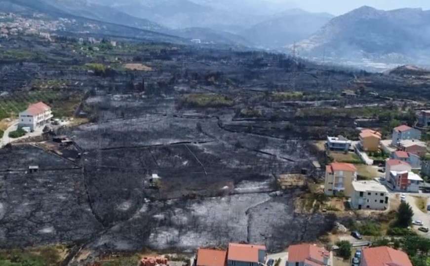 Otvoreni plamen ili žar najvjerovatniji uzrok požara kod Splita