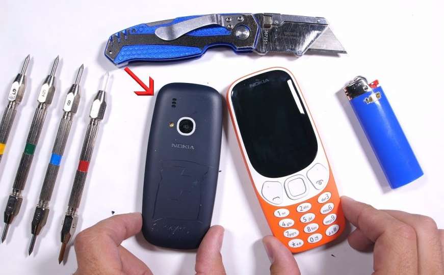 Nova Nokia 3310 na rigoroznom testu izdržljivosti