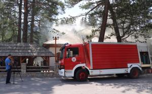 Lokaliziran požar u restoranu Brus, nema povrijeđenih