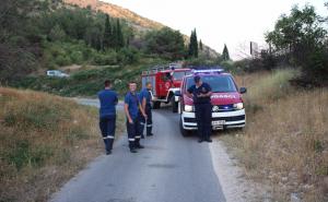 Požar nadomak Mostara ugašen: Vatrogasci dežuraju na terenu