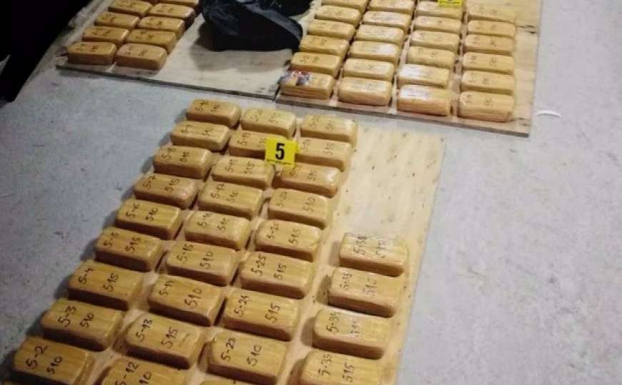 Nezapamćen plijen u Zenici: SIPA pronašla 82 kilograma heroina
