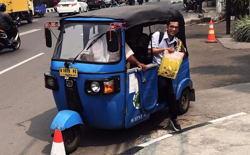 Vozila na tri točka rješenje saobraćajnih gužvi u glavnom gradu Indonezije