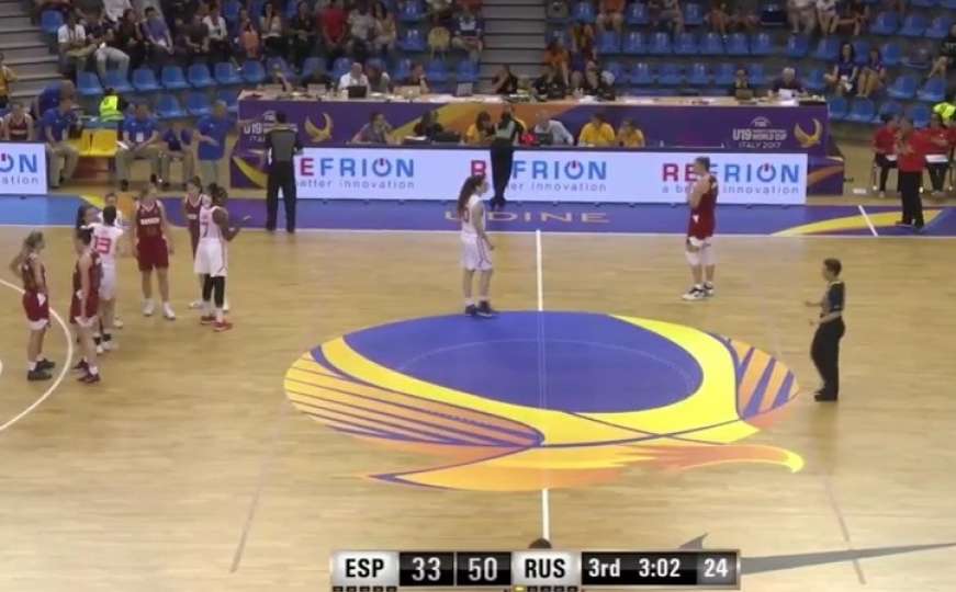 Pogreška prvenstva: Košarkašica Rusije pogodila trojku u vlastiti koš