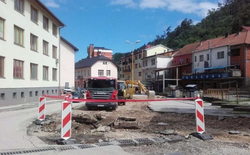 Rekonstrukcija glavne saobraćajnice u Srebrenici